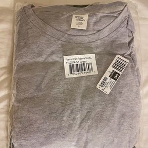 Flannel pant pajama set